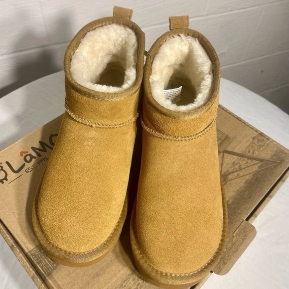 Lamo Shoes - Lamo Tan Ankle Boots with Plush Lining